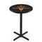 Holland Bar Stool Co 42" Blk Wrinkle Arizona State Pub Table, Pitchfork L211B4228ArizSt-F - alternate 1